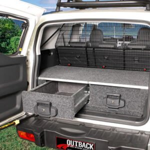 4WD INTERIORS 950 SERIES ROLLER DRAWERS TO SUIT TOYOTA FJ CRUISER WAGON