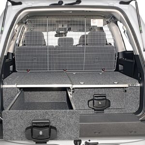 4WD INTERIORS 950 SERIES ROLLER DRAWERS - MITSUBISHI PAJERO 2000-2015