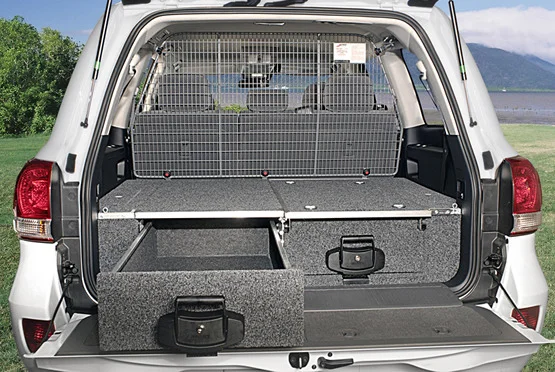 4WD INTERIORS 1250 SERIES ROLLER DRAWERS - LAND CRUISER 75/78 TROOP CARRIER